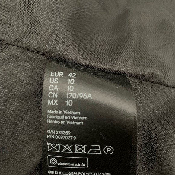 Short structured blazer - Picture 4 of 4